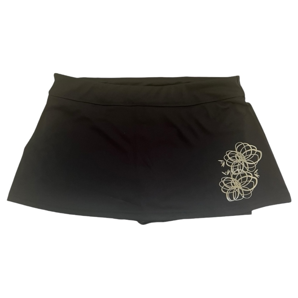 Bolle’ Dark Blue Skort With Silver Detail women’s size Large